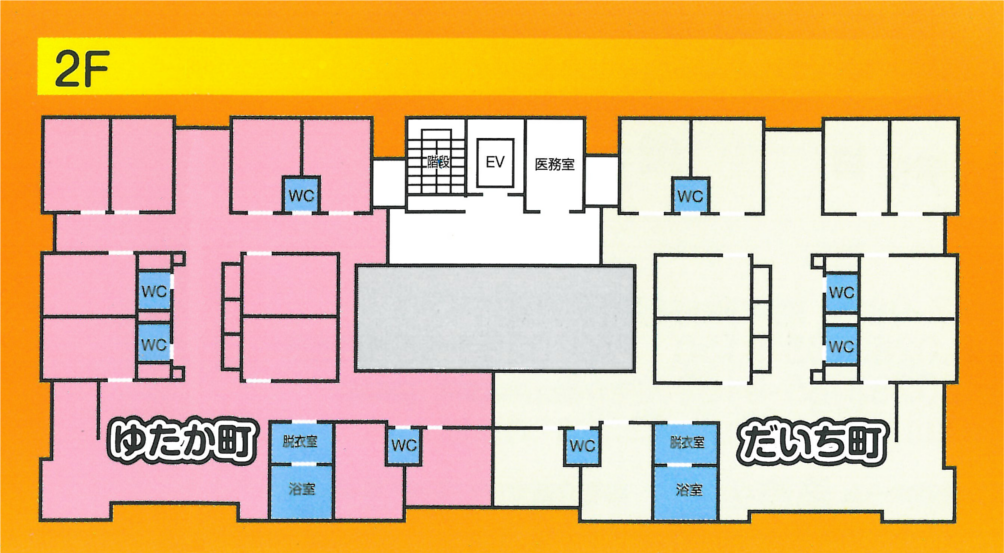 施設見取り図2F