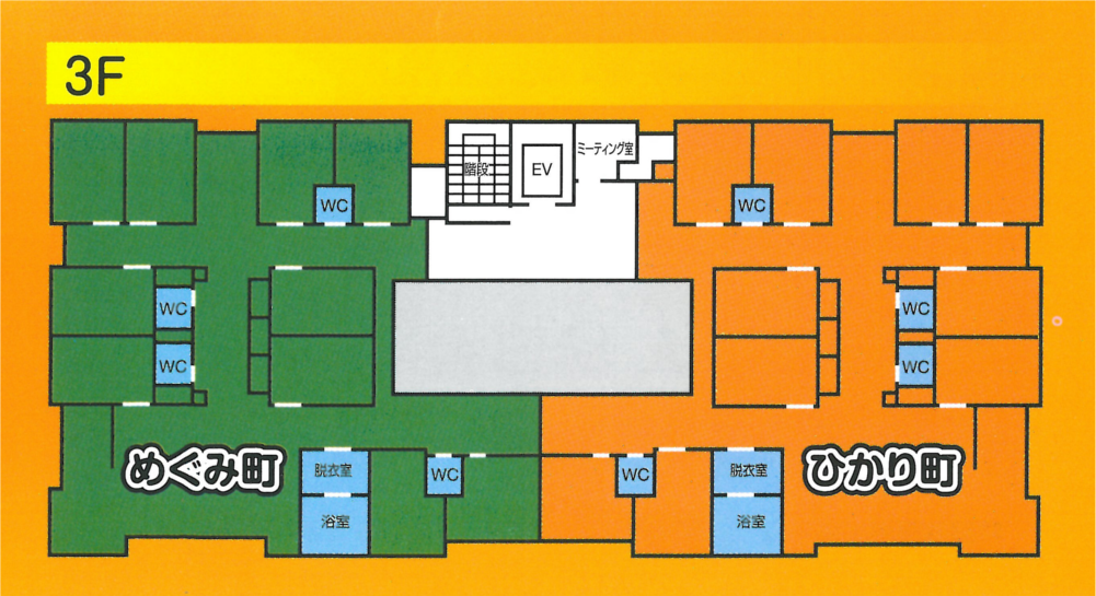 施設見取り図3F